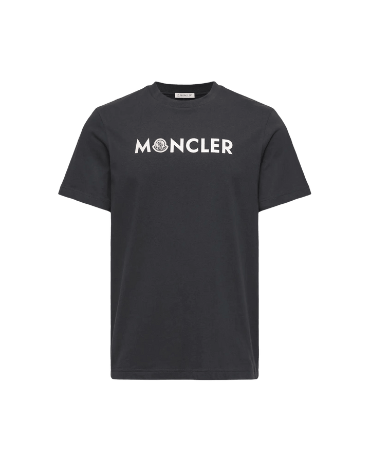 MONCLER – T-shirt en coton à logo Bleu marine - Lothaire