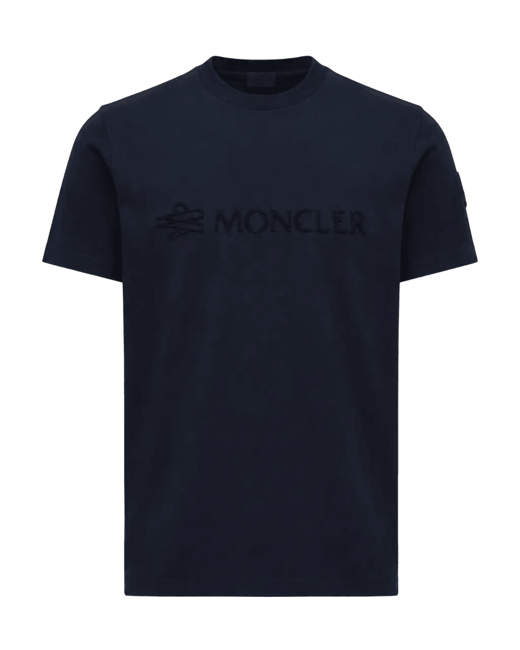 MONCLER – T-shirt en coton à logo Bleu marine - Lothaire