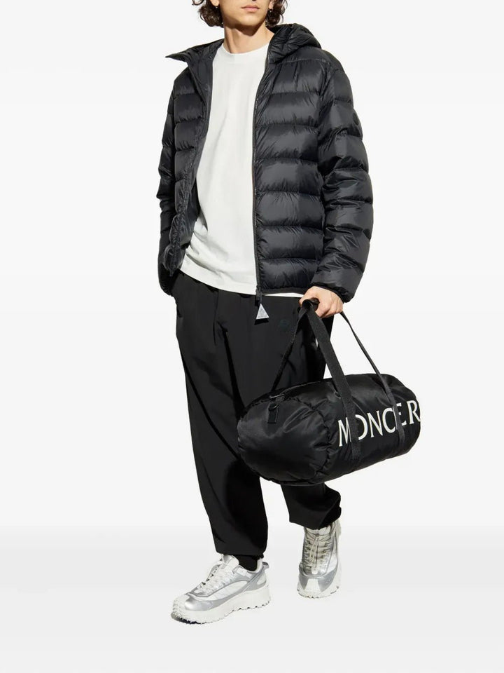 MONCLER - t-shirt en coton à logo embossé blanc - Lothaire