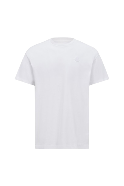 MONCLER - T - SHIRT EN COTON À LOGO GRAFFITI Blanc - Lothaire