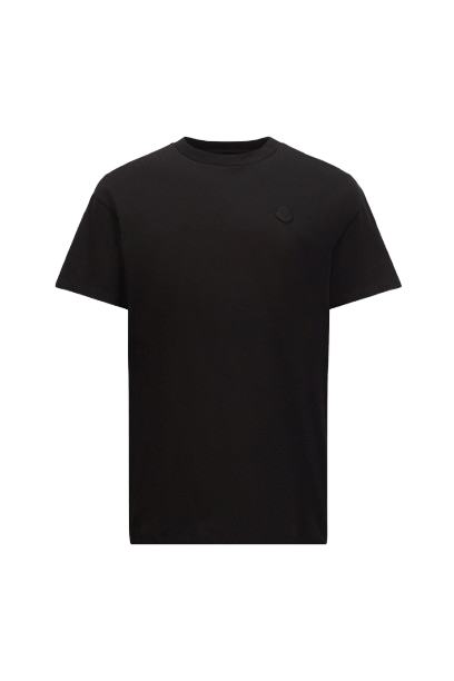 MONCLER - T - SHIRT EN COTON À LOGO GRAFFITI Noir - Lothaire