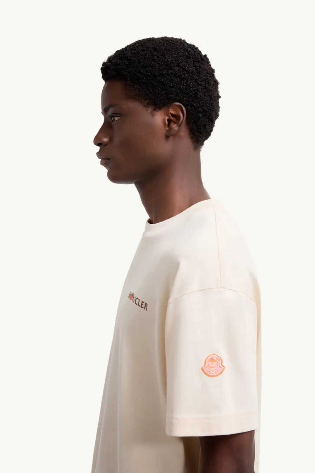 MONCLER - T-shirt en coton Moncler x Gilga Farm by Donald Glover blanc - Lothaire