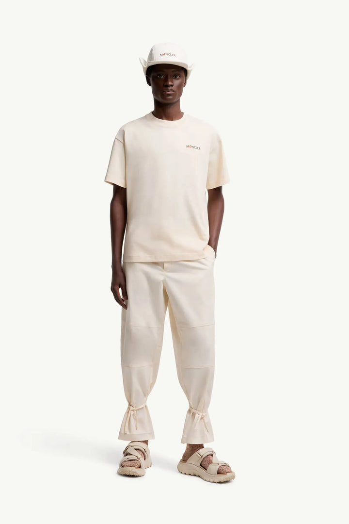 MONCLER - T-shirt en coton Moncler x Gilga Farm by Donald Glover blanc - Lothaire