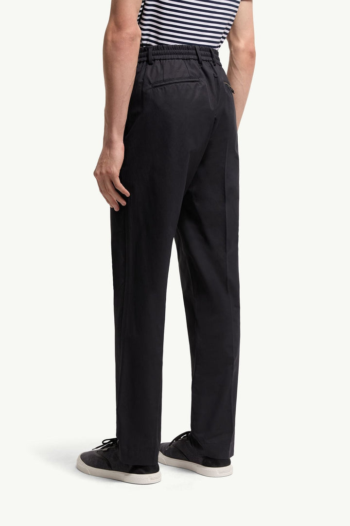 MONCLER - Technical Cotton Blend Pants Marine - Lothaire