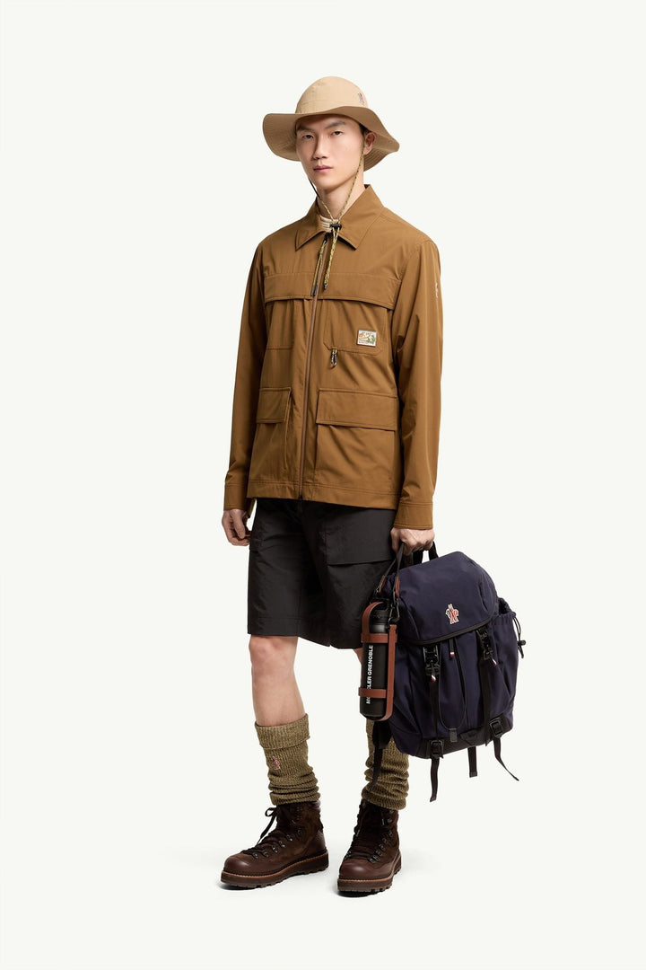MONCLER - Technical Froissé Shorts Noir - Lothaire