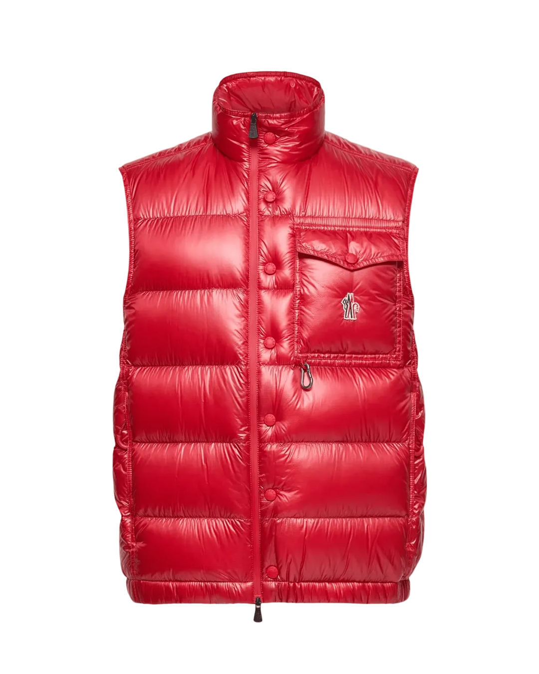 MONCLER - Uychi Packable Down Vest Rouge - Lothaire