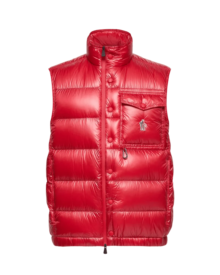MONCLER - Uychi Packable Down Vest Rouge - Lothaire