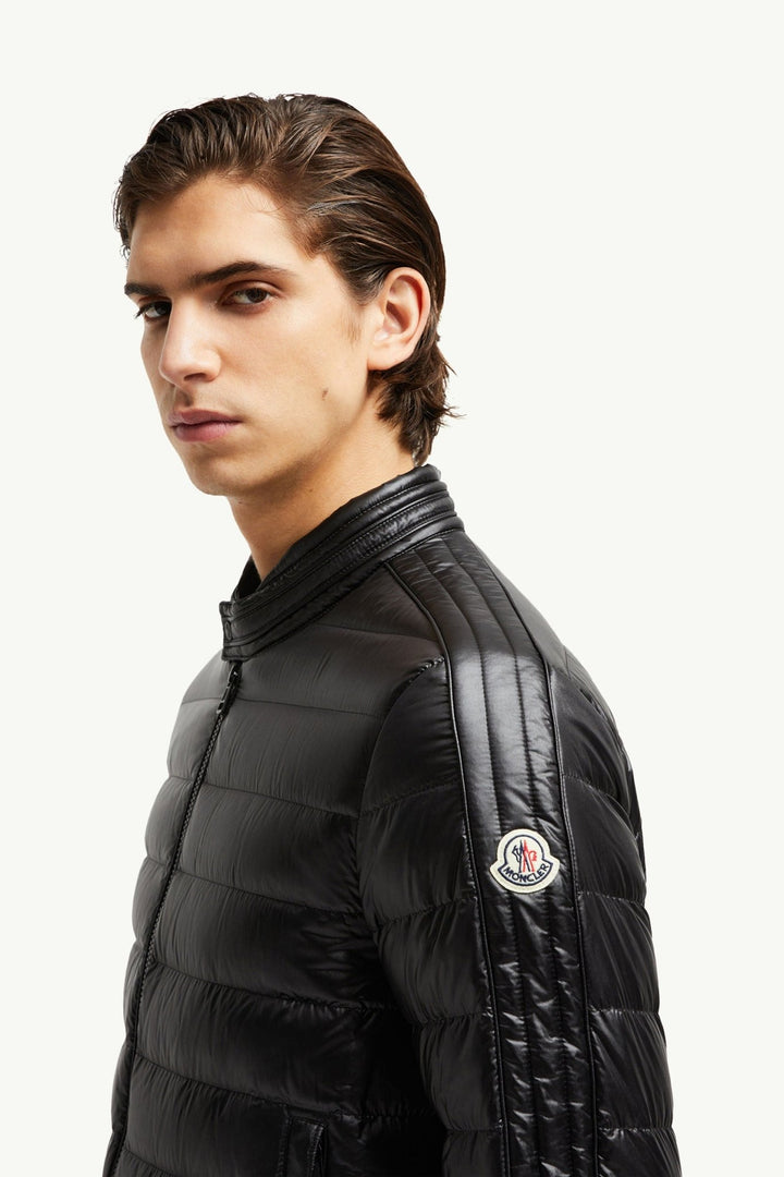 MONCLER - Veste de motard Jacobus Noir - Lothaire