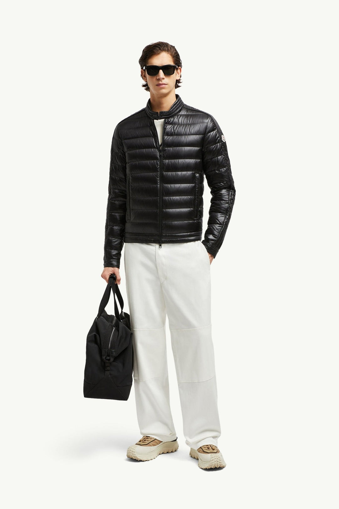 MONCLER - Veste de motard Jacobus Noir - Lothaire