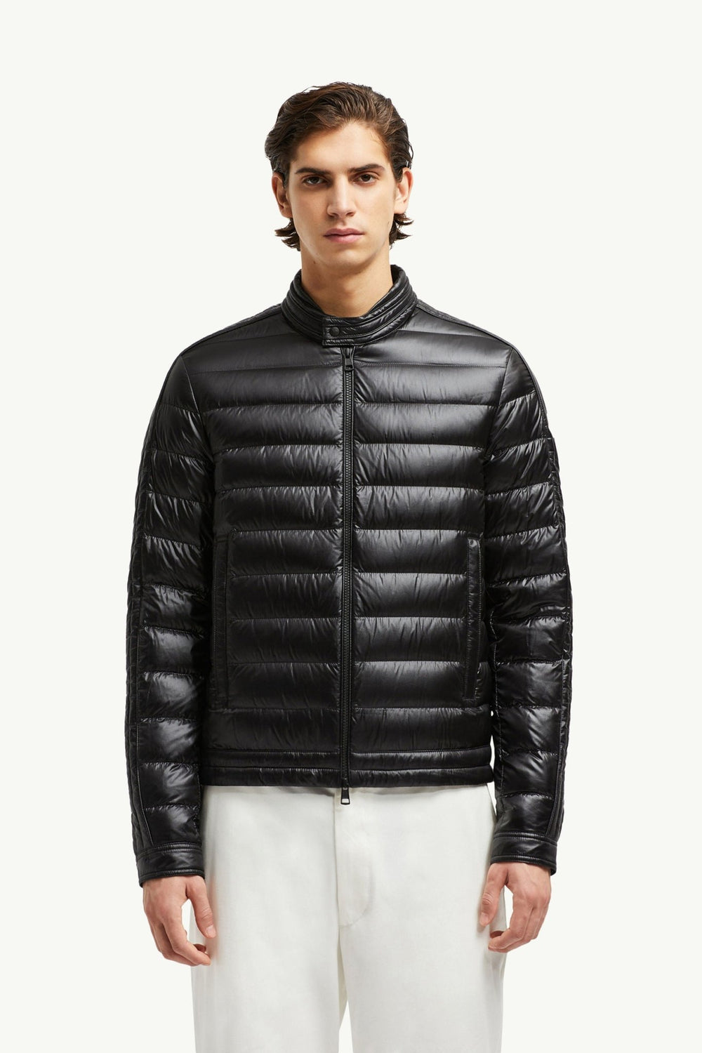 MONCLER - Veste de motard Jacobus Noir - Lothaire