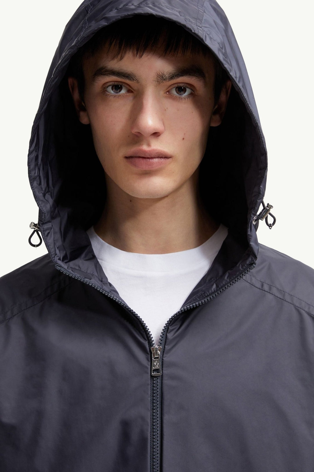 MONCLER - Veste de pluie à capuche Etiache Bleu marine - Lothaire
