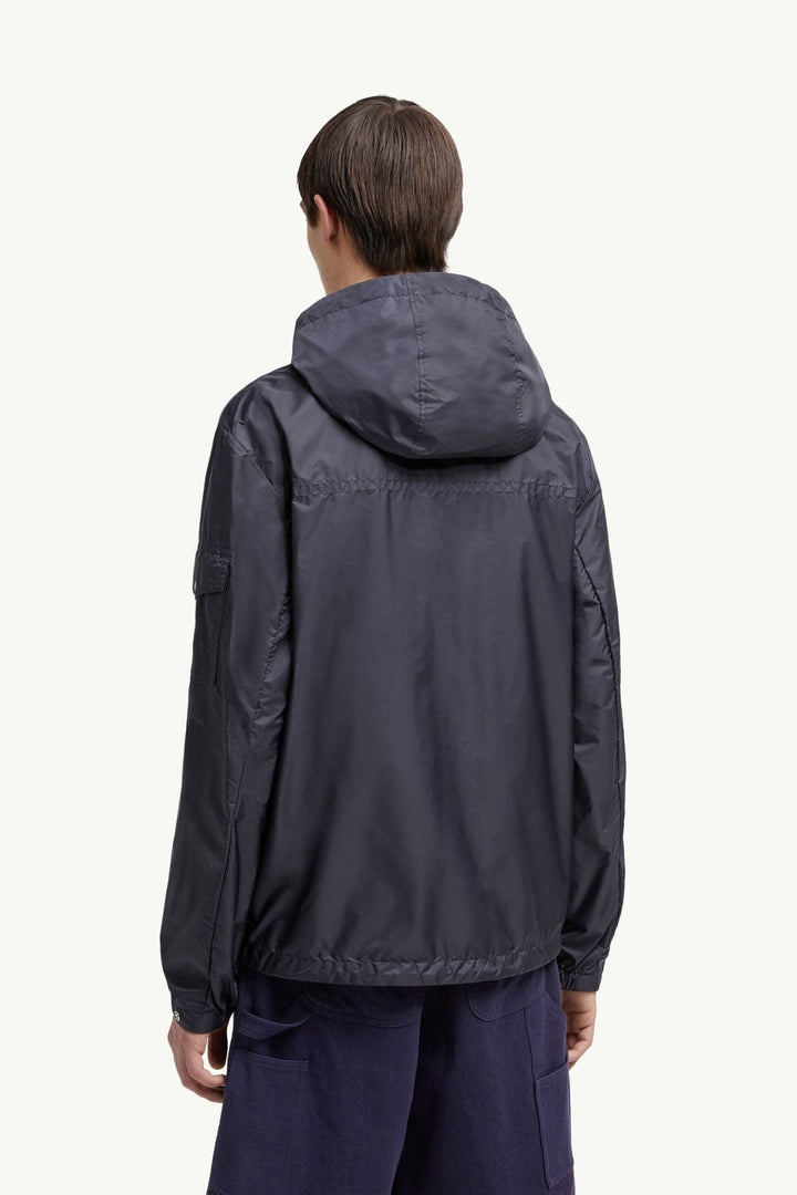 MONCLER - Veste de pluie à capuche Etiache Bleu marine - Lothaire