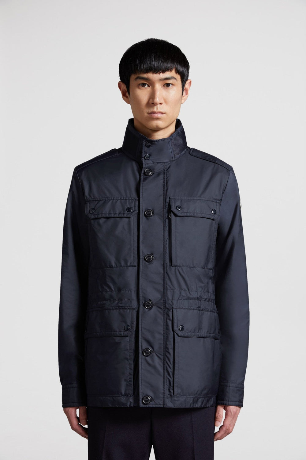MONCLER - Veste militaire imperméable Lez bleu marine - Lothaire