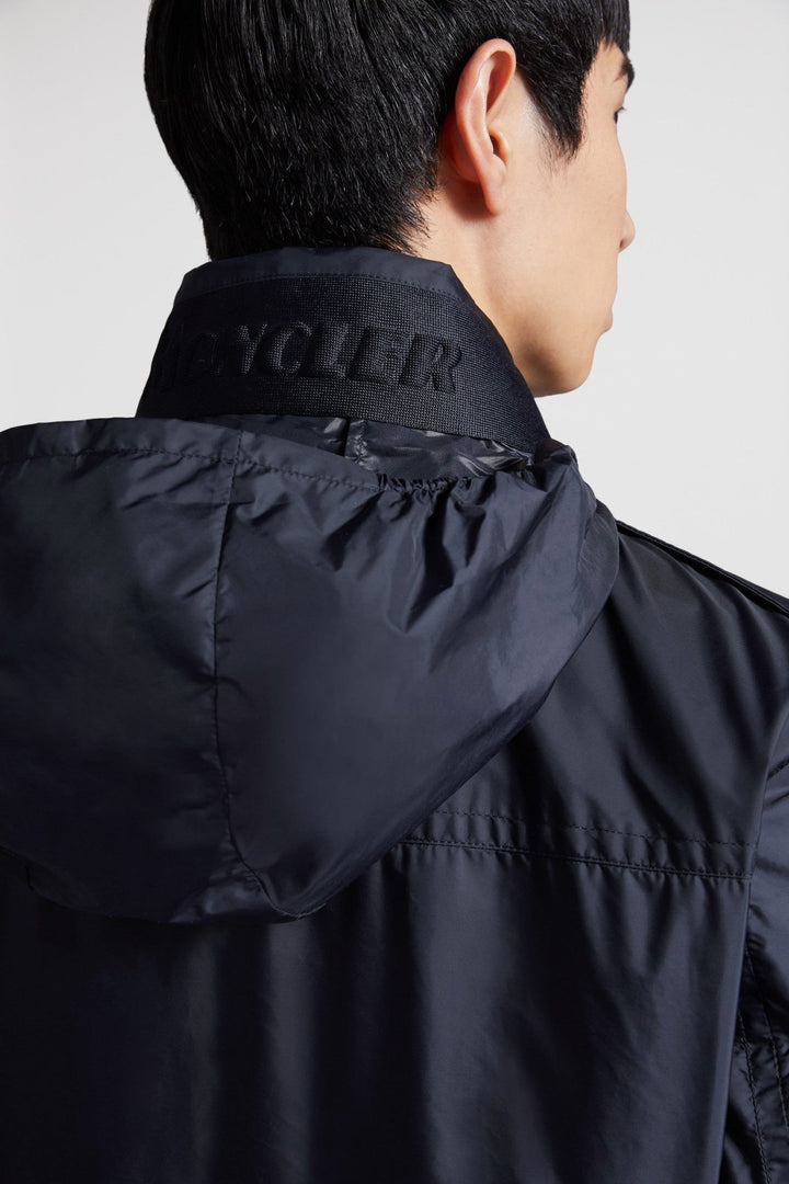 MONCLER - Veste militaire imperméable Lez bleu marine - Lothaire