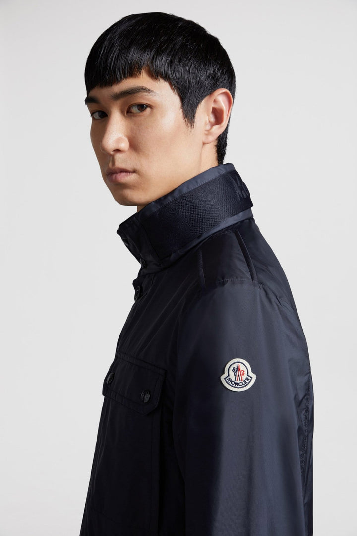 MONCLER - Veste militaire imperméable Lez bleu marine - Lothaire