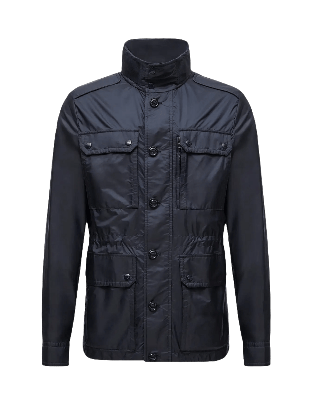 MONCLER - Veste militaire imperméable Lez bleu marine - Lothaire