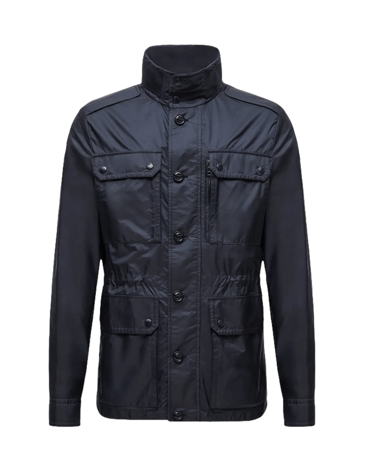 MONCLER - Veste militaire imperméable Lez bleu marine - Lothaire