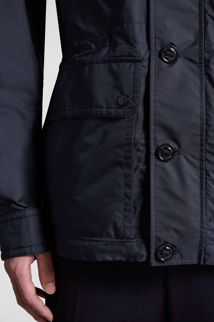 MONCLER - Veste militaire imperméable Lez bleu marine - Lothaire