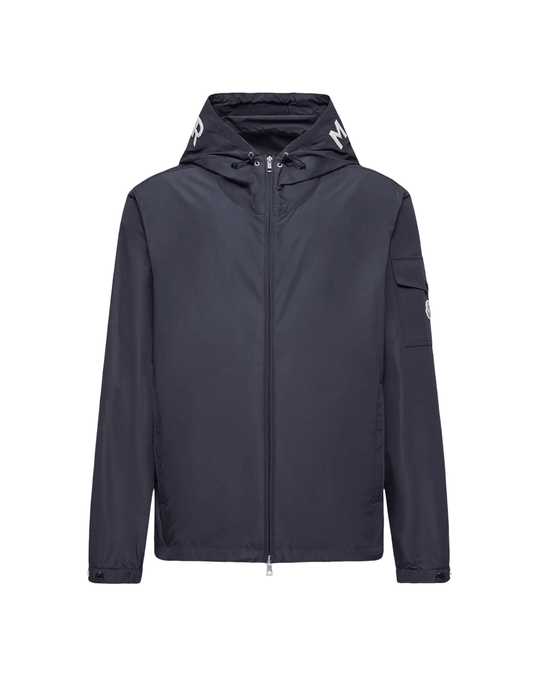 MONCLER - Veste Sassiere à Capuche Bleu foncé - Lothaire