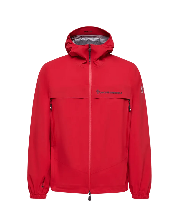 MONCLER - Veste Shipton à capuche compressible GORE - TEX® Shell Rouge - Lothaire