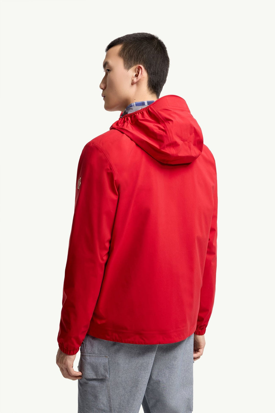 MONCLER - Veste Shipton à capuche compressible GORE - TEX® Shell Rouge - Lothaire