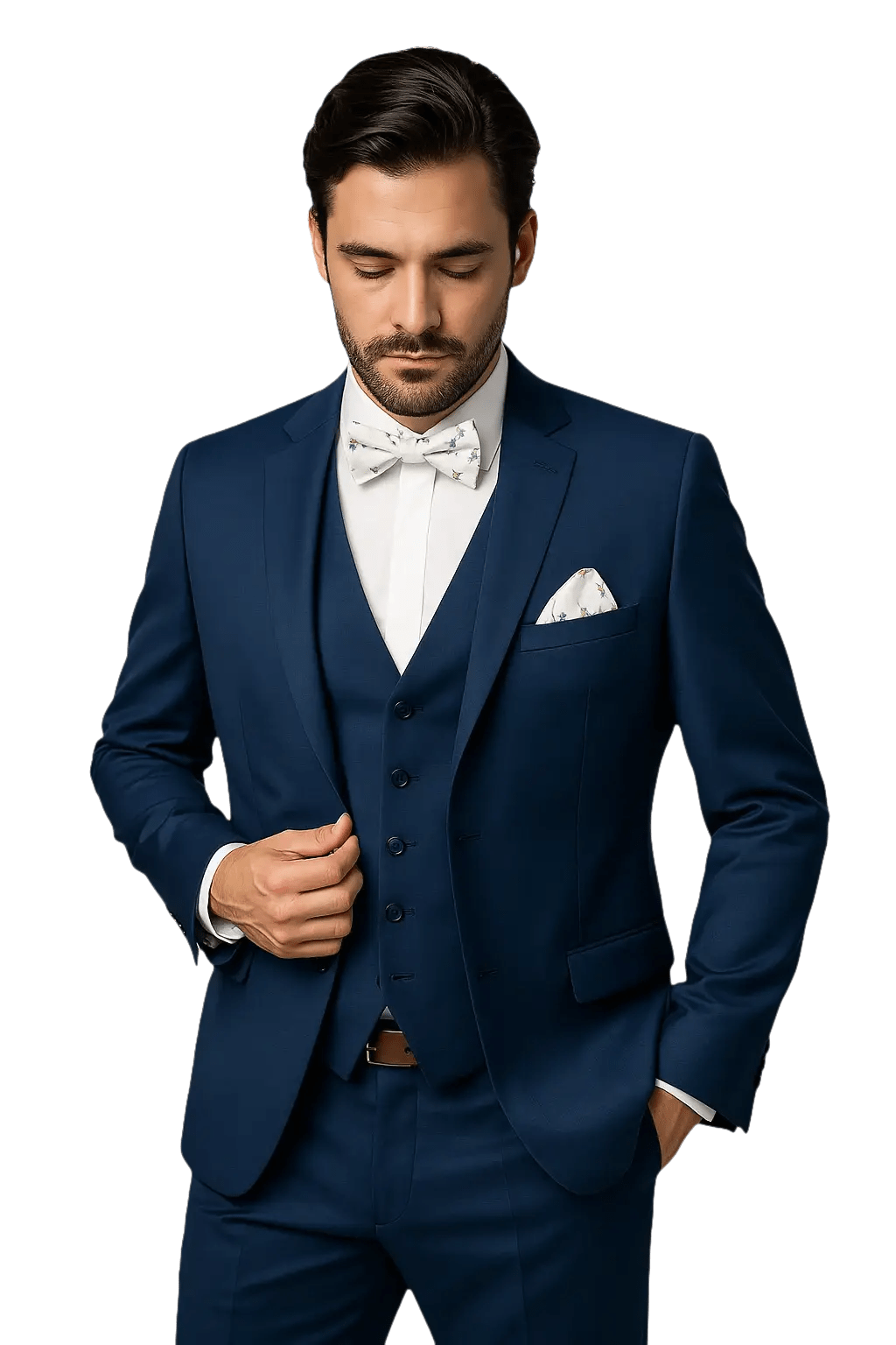 MONSIEUR HECTOR - Costume de Cérémonie Bleu Canard - Lothaire