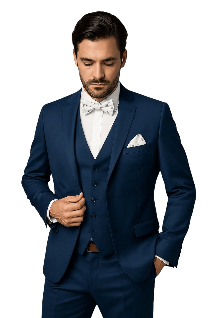 MONSIEUR HECTOR - Costume de Cérémonie Bleu Canard - Lothaire
