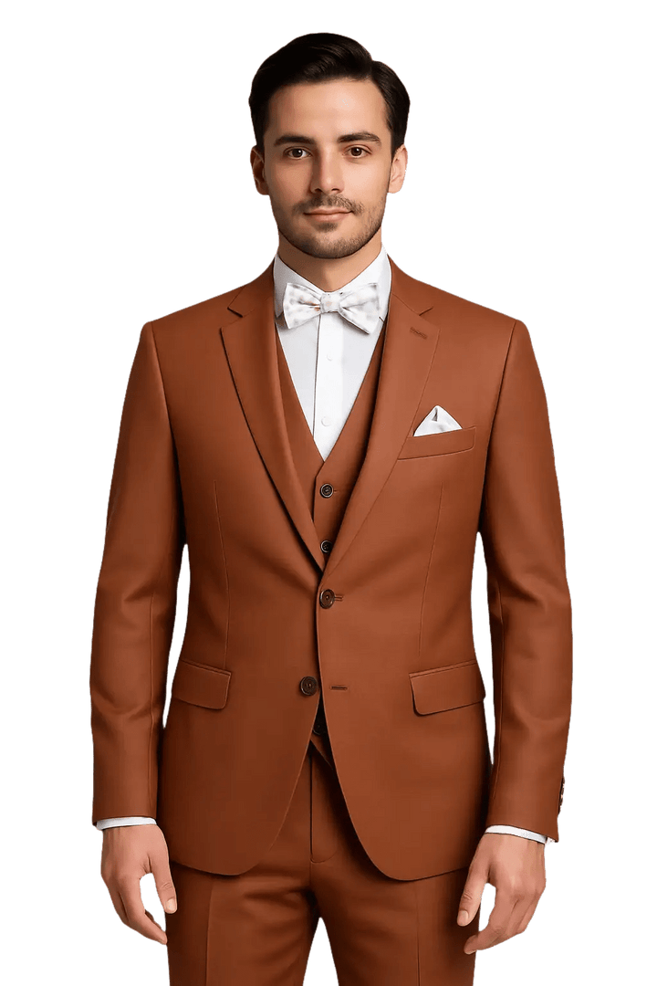 MONSIEUR HECTOR - Costume de Cérémonie Terracotta - Lothaire