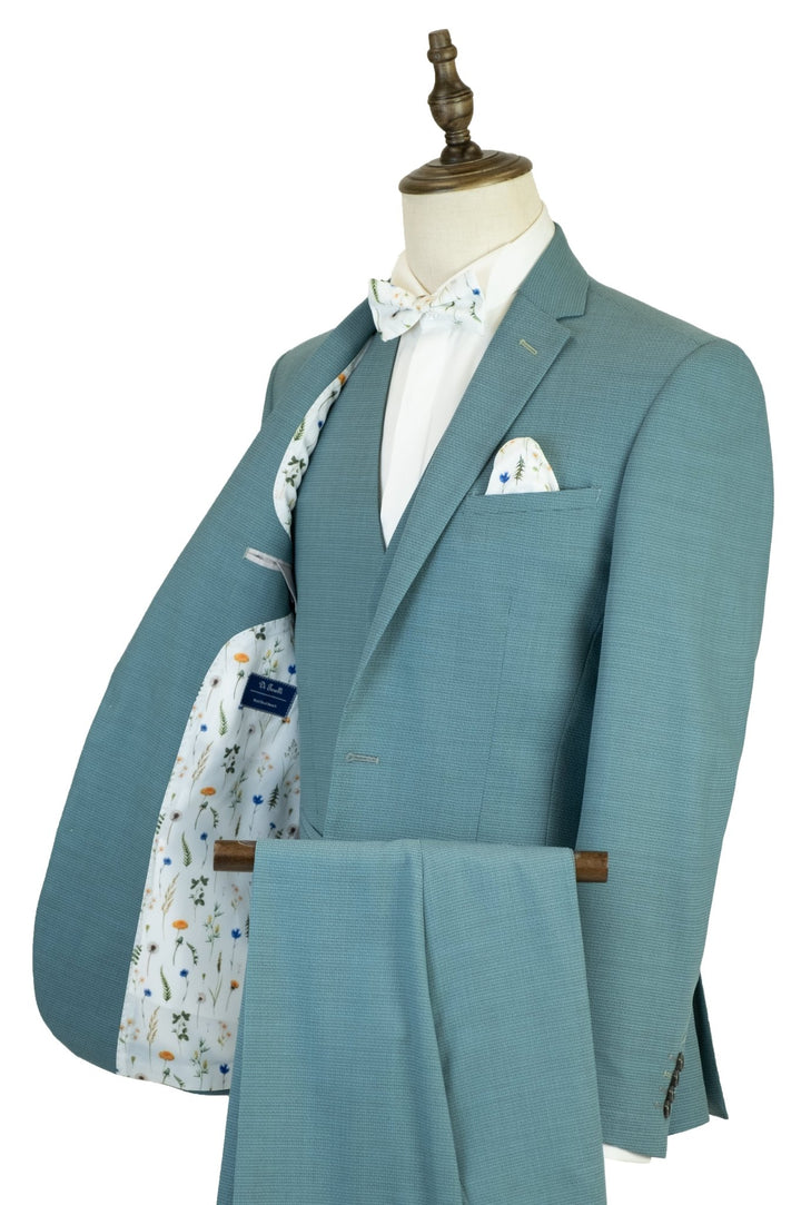MONSIEUR HECTOR - Costume de Cérémonie Vert Amande - Lothaire
