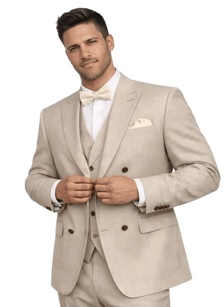 MONSIEUR HECTOR - Costumes 2 pièces - Modèle Damien, coloris écru - Lothaire