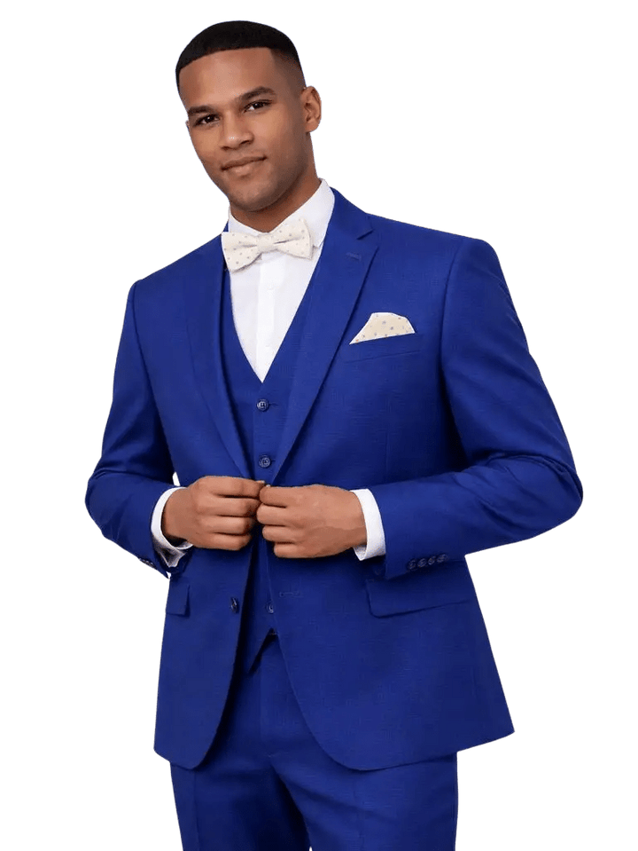 MONSIEUR HECTOR - Costumes 3 pièces - Modèle Louis, coloris bleu indigo - Lothaire