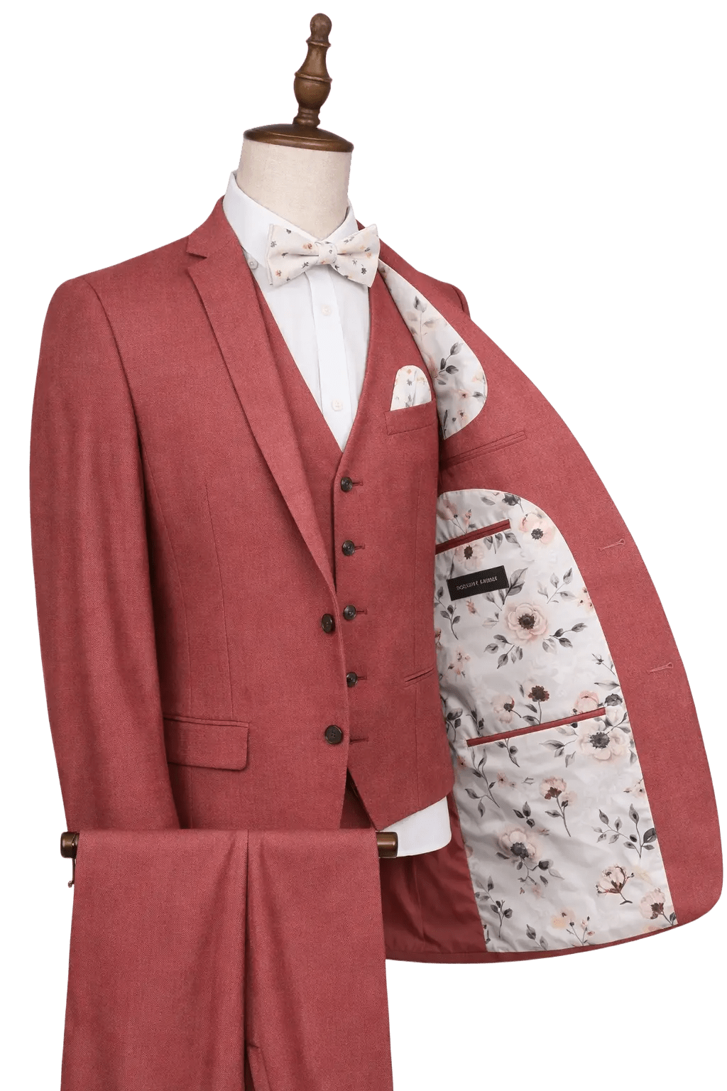 MONSIEUR HECTOR - Costumes 3 pièces - Modèle Louis, coloris Safran - Lothaire