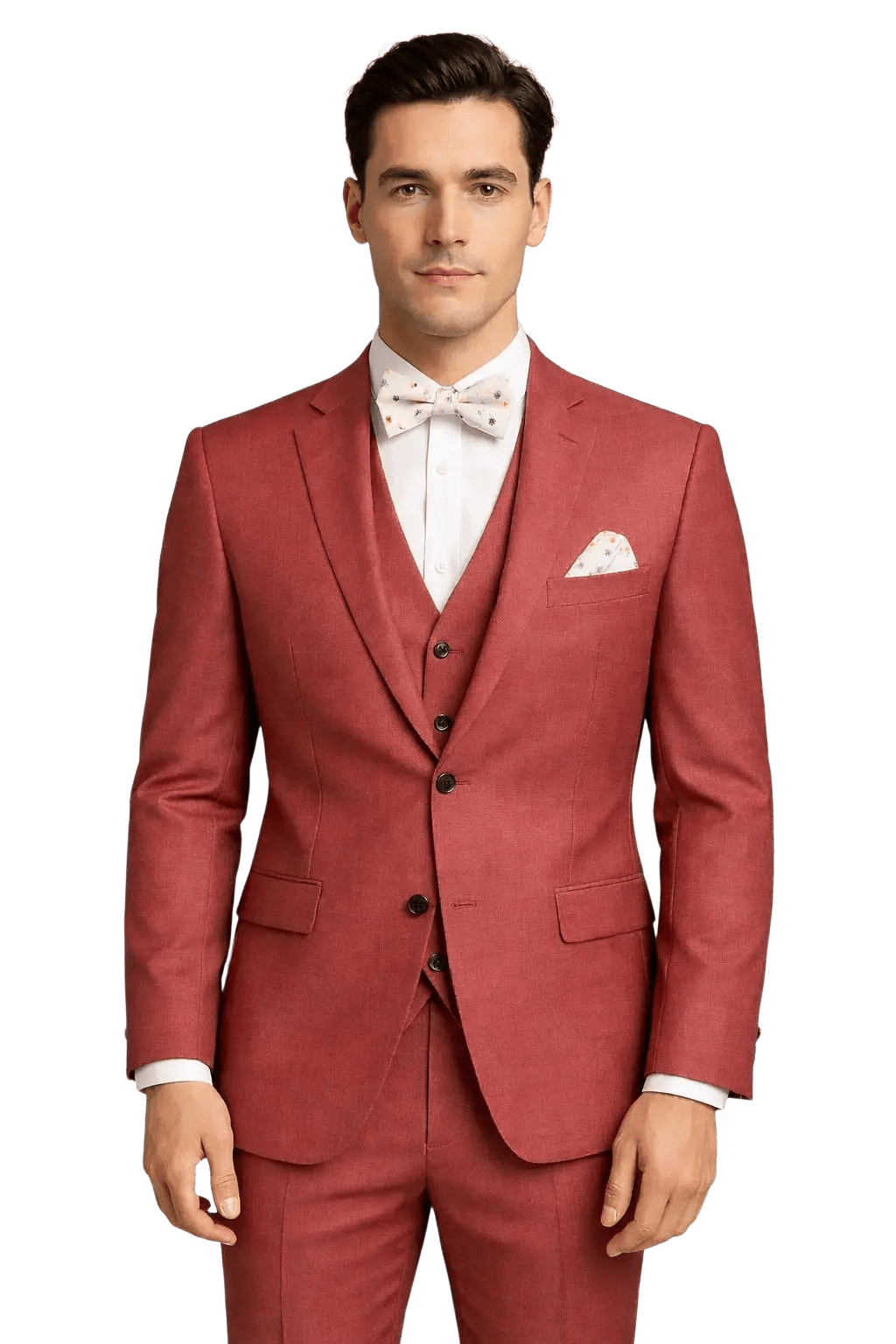 MONSIEUR HECTOR - Costumes 3 pièces - Modèle Louis, coloris Safran - Lothaire