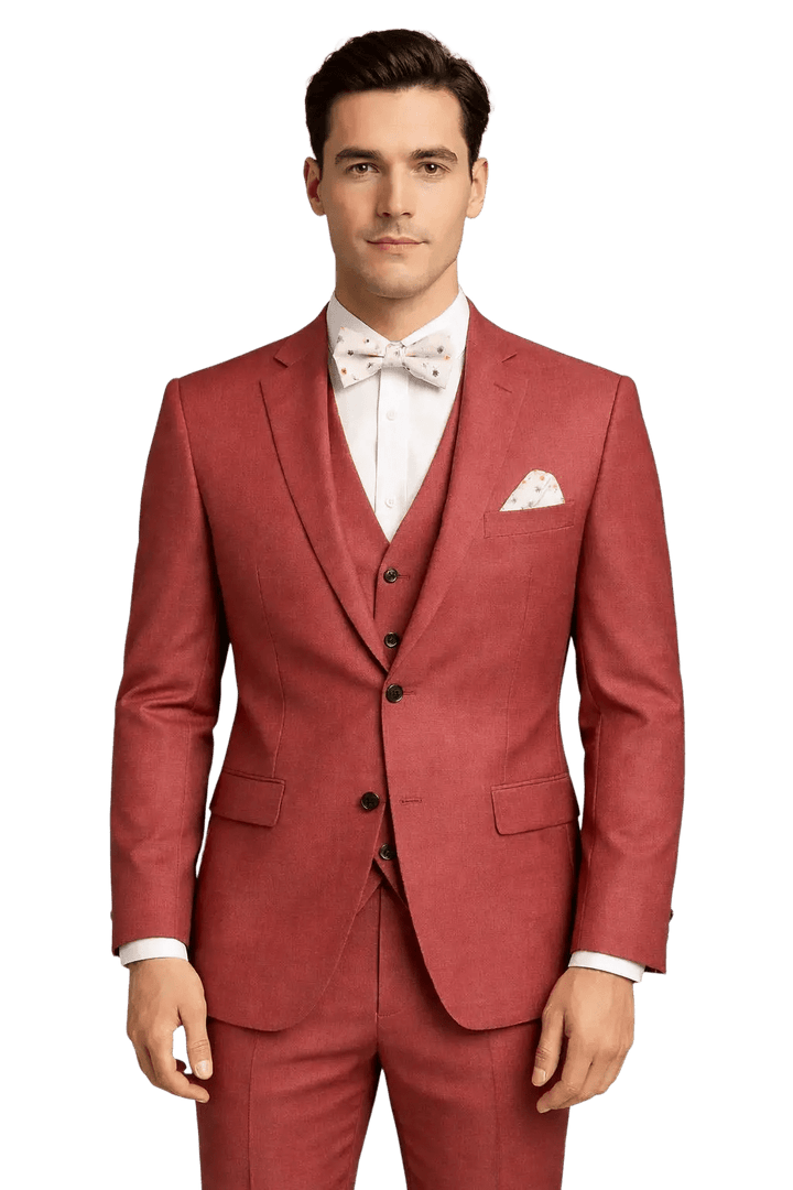 MONSIEUR HECTOR - Costumes 3 pièces - Modèle Louis, coloris Safran - Lothaire