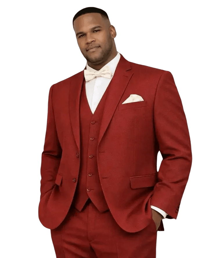 MONSIEUR HECTOR - Costumes 3 pièces - Modèle Louis, coloris terracotta - Lothaire