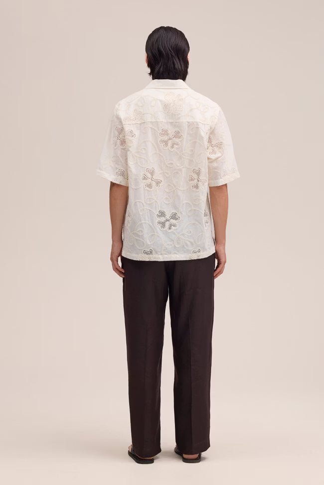 NN. 07 - Chemise Ben brodée Ivoire - Lothaire