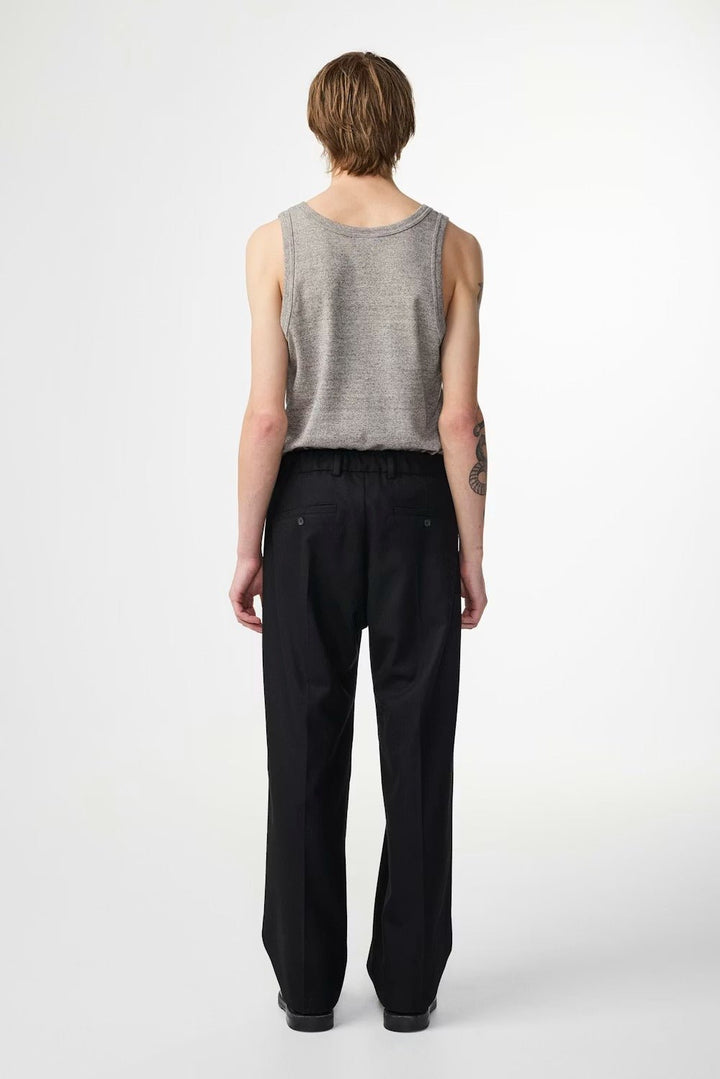 NN. 07 - Pantalons Kay Relaxed Fit Wool Blend Pant Noire - Lothaire