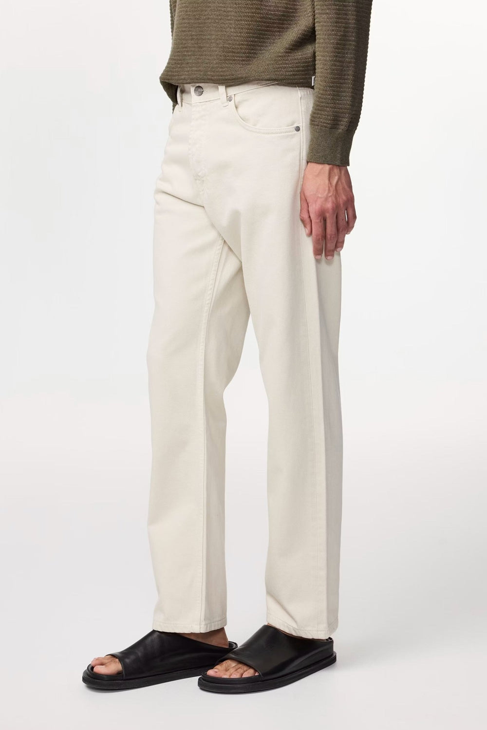 NN. 07 - Pantalons Sonny Straight Leg Regular Fit Jeans Beige - Lothaire