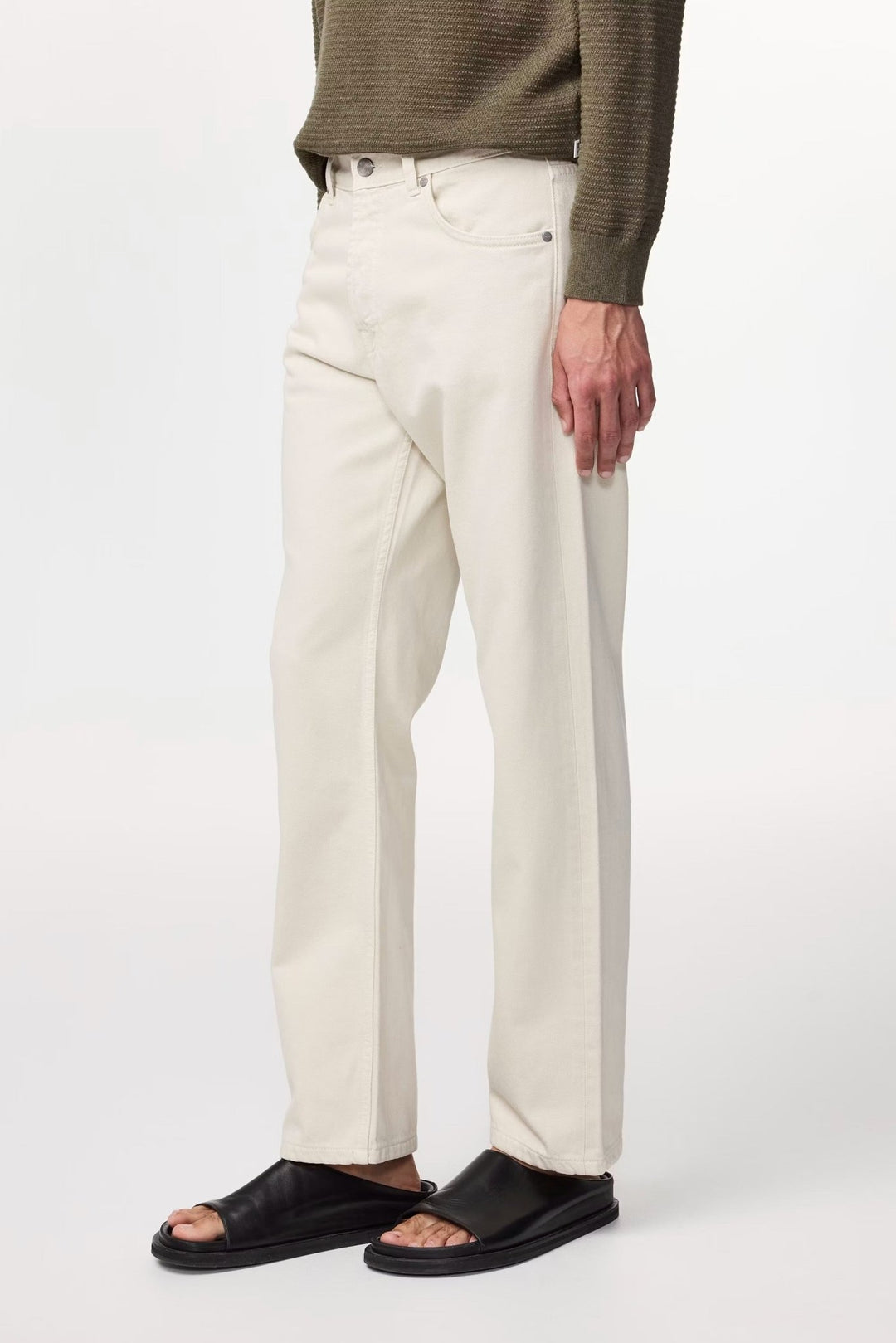 NN. 07 - Pantalons Sonny Straight Leg Regular Fit Jeans Beige - Lothaire