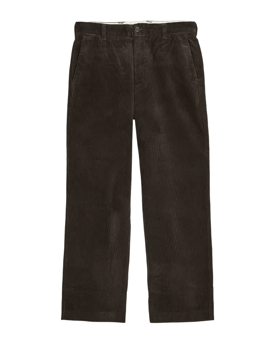 NN. 07 - Paw Relaxed Fit Corduroy Trousers Demitasse Marron foncé - Lothaire