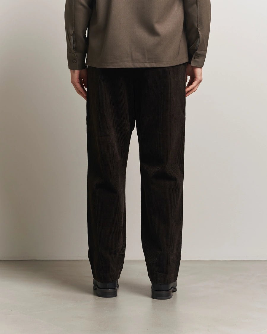 NN. 07 - Paw Relaxed Fit Corduroy Trousers Demitasse Marron foncé - Lothaire