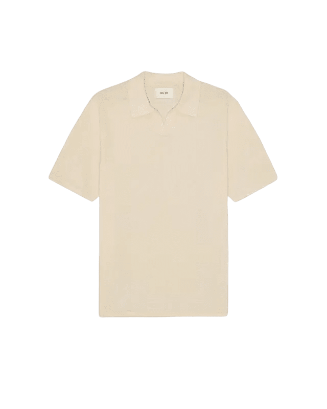 NN. 07 - Polo Paul à Coutures texturées Ivoire - Lothaire