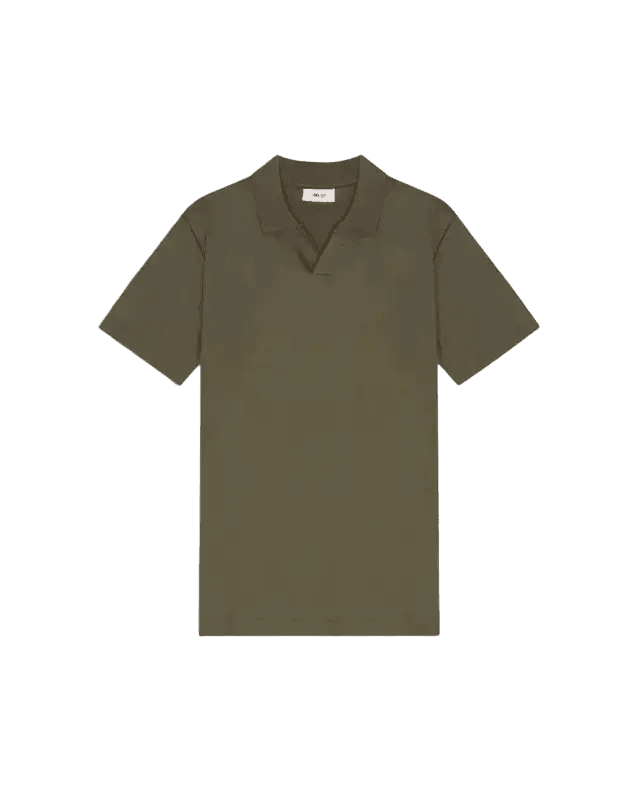 NN. 07 - Polo Paul en Coton Biologique Vert Câpre - Lothaire