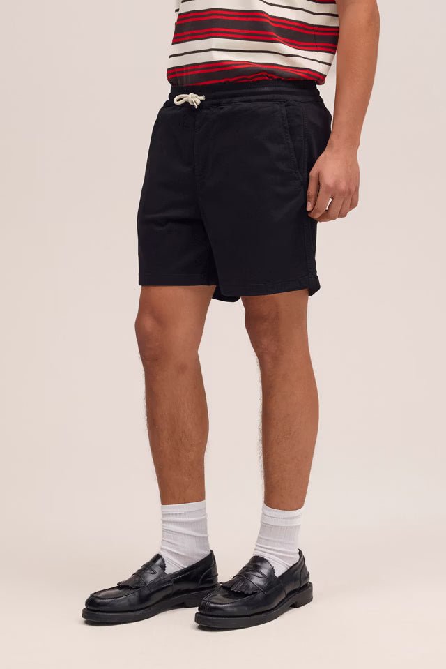 NN. 07 - Short Gregor en mélange de lyocell Noir - Lothaire