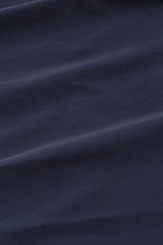 NN. 07 - T-shirt Adam Logo en Coton Pima Bleu Marine - Lothaire