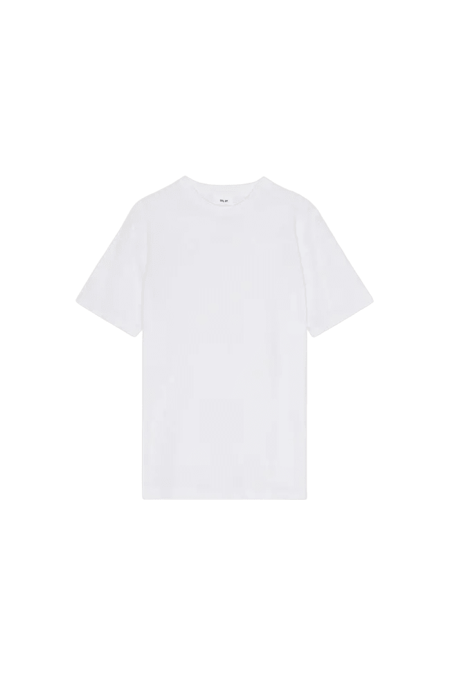 NN. 07 - T-shirt Clive en maille gaufrée Blanc - Lothaire