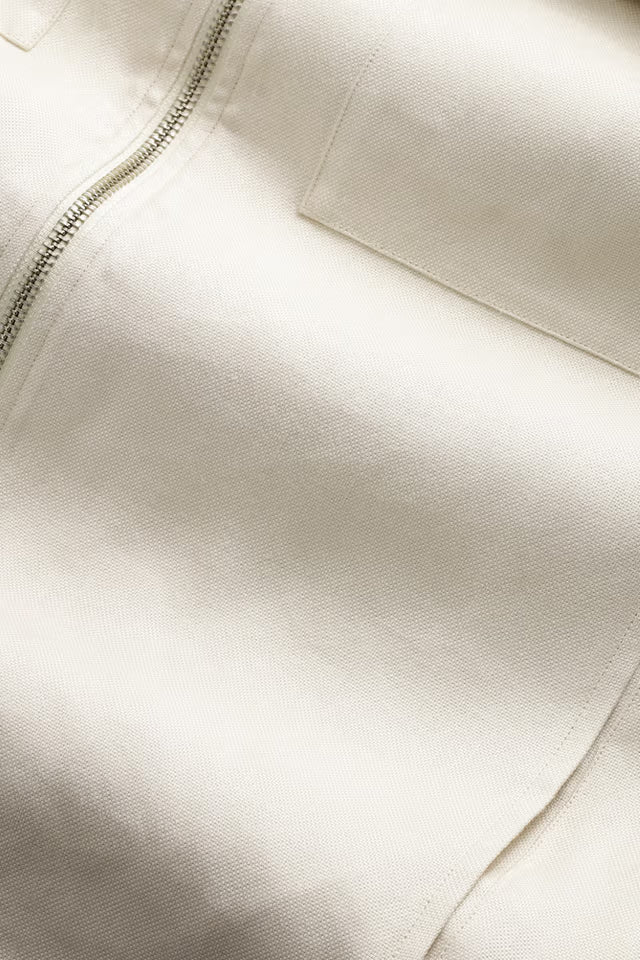 NN. 07 - Veste Alban Mélange hybride de lin Ivoire - Lothaire