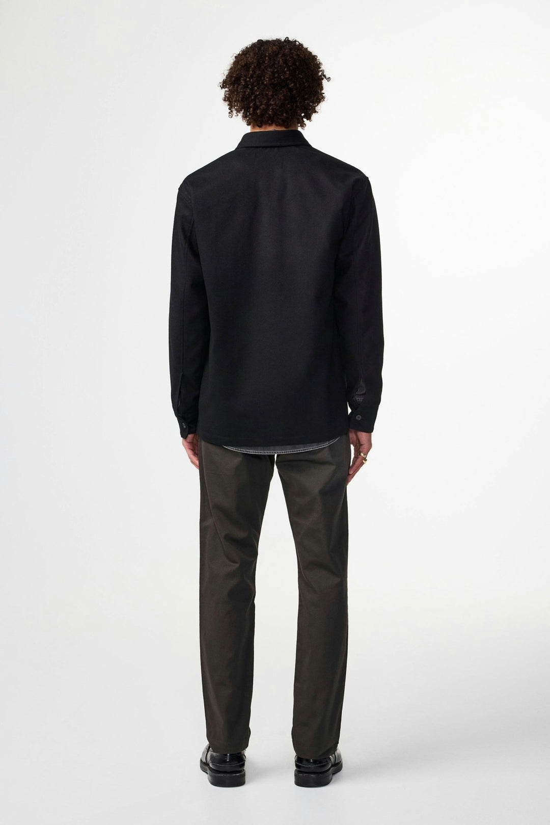 NN. 07 - Veste Freddy Wool blend Hybrid Noir - Lothaire