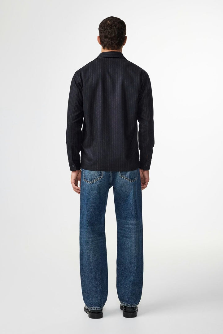 NN. 07 - Vestes Freddy Wool blend Hybrid Bleu foncé - Lothaire