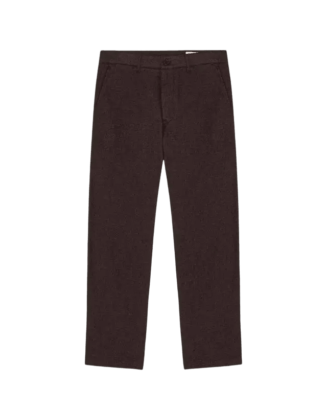 NN.07 - Pantalon Aden Droit Marron Truffe - Lothaire